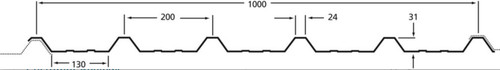 1000 32c box profile - , eaves