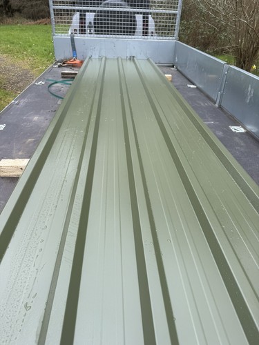 Olive green plastisol box - green,