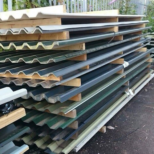 Box profile metal roofing - box,